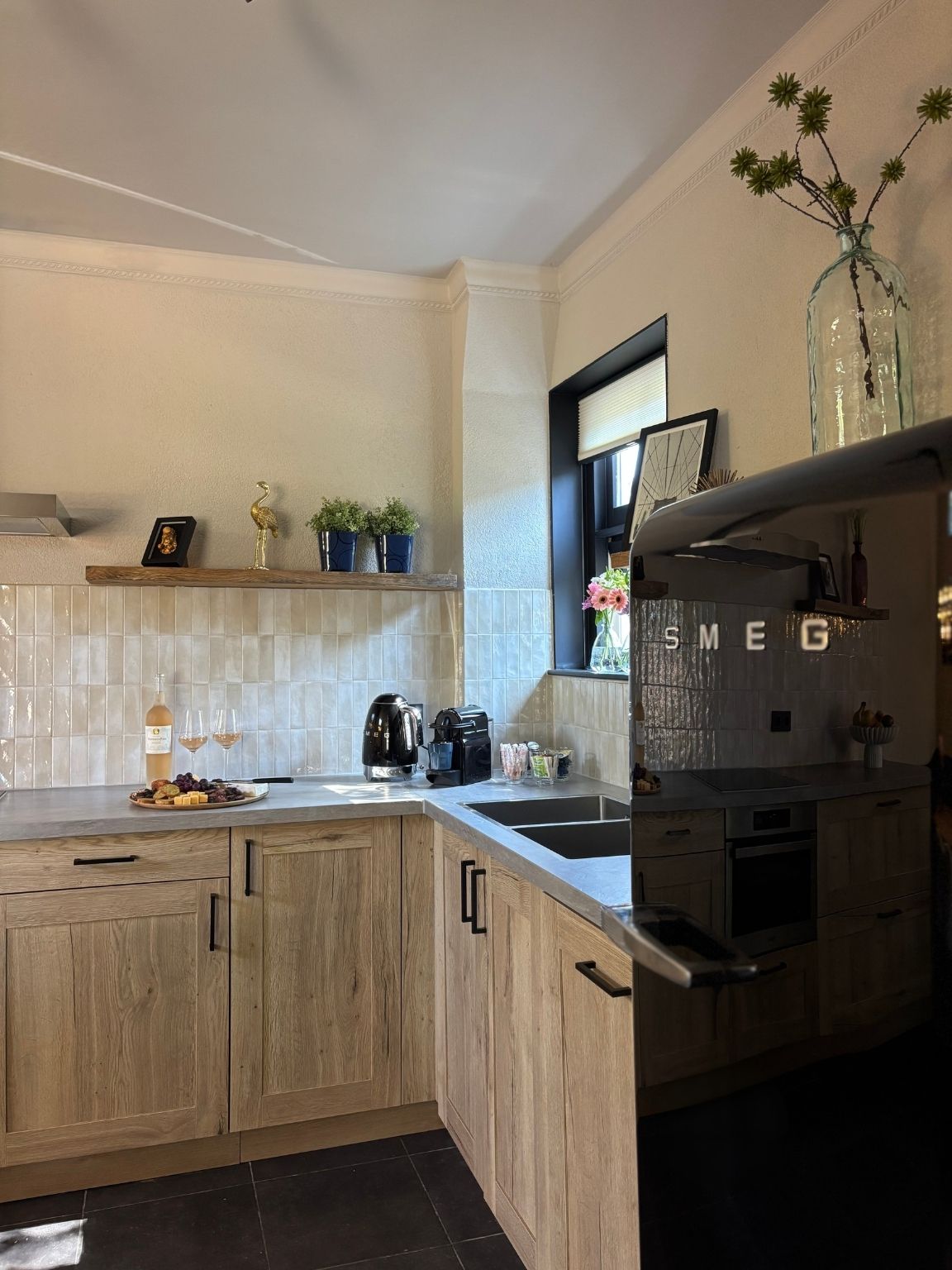 Keuken B&B Achter de Vischpoort in Elburg.