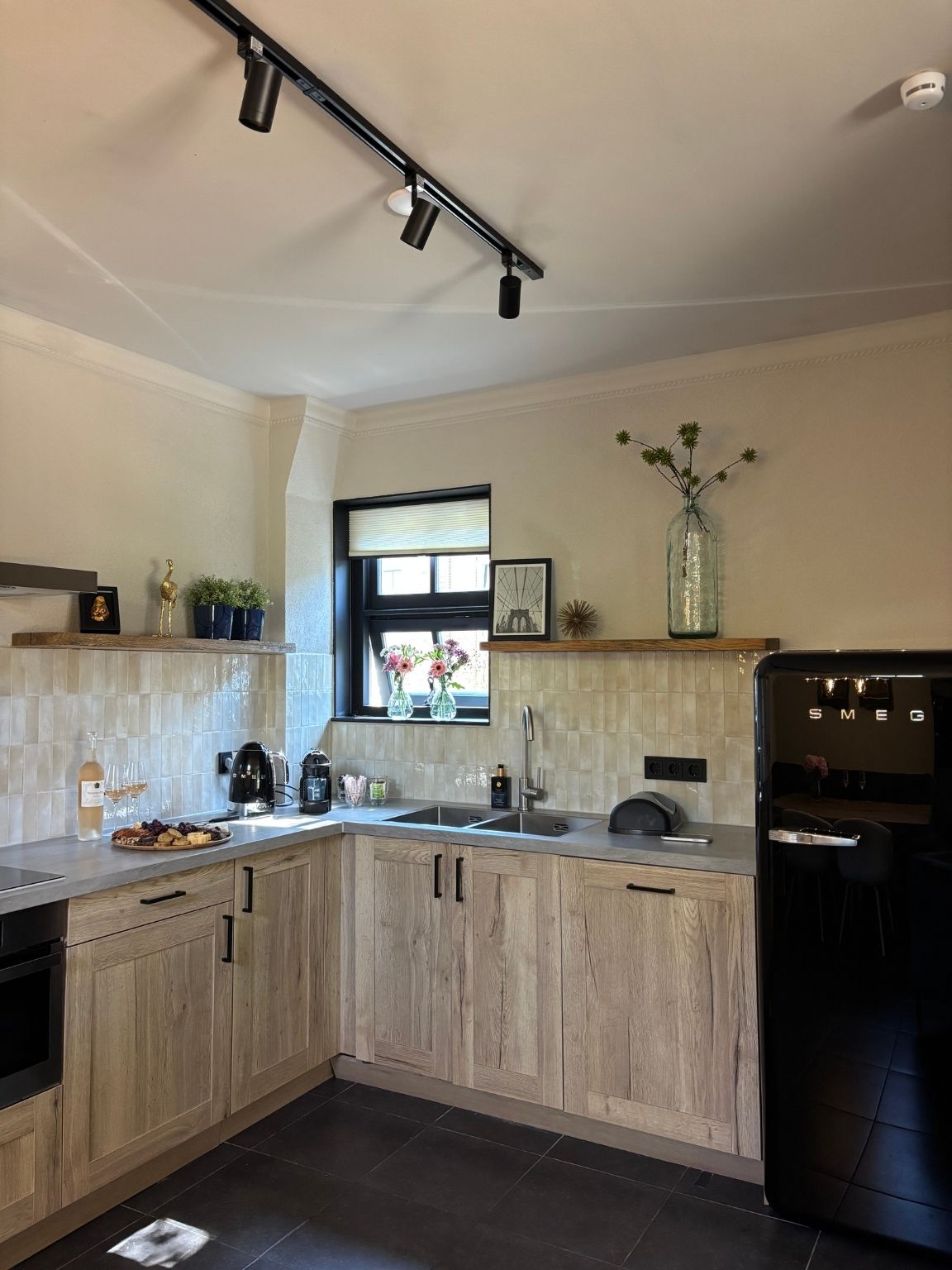 Keuken B&B Achter de Vischpoort in Elburg.